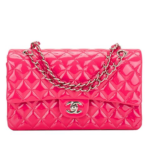 classic pink chanel bag|chanel pink double flap bag.